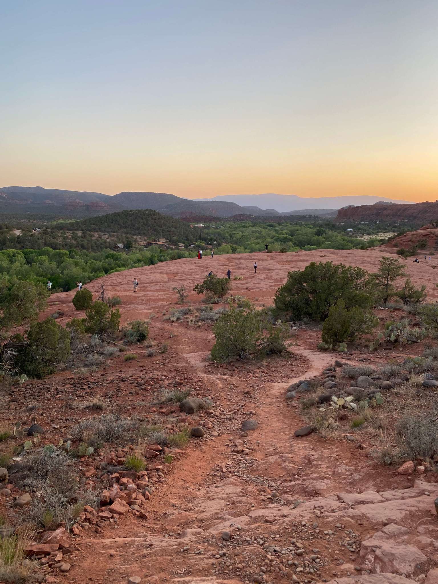 Trail at Sunset
