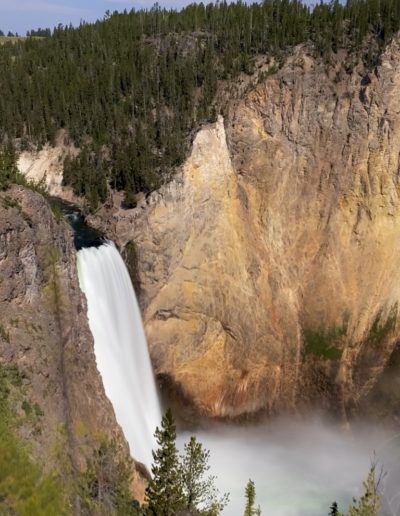 Waterfall in a Canyon