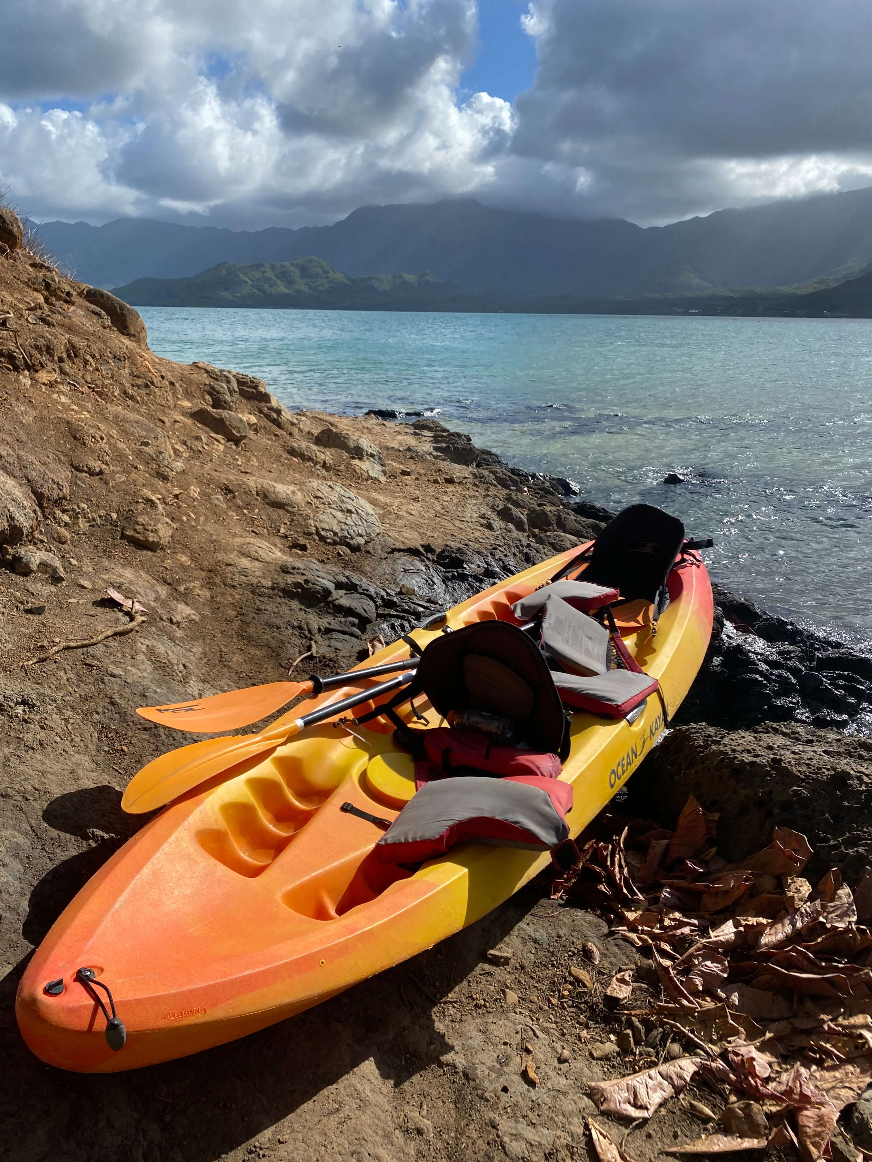 Kayak on the Shore