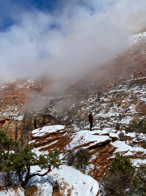 Winter in Zion National Park
