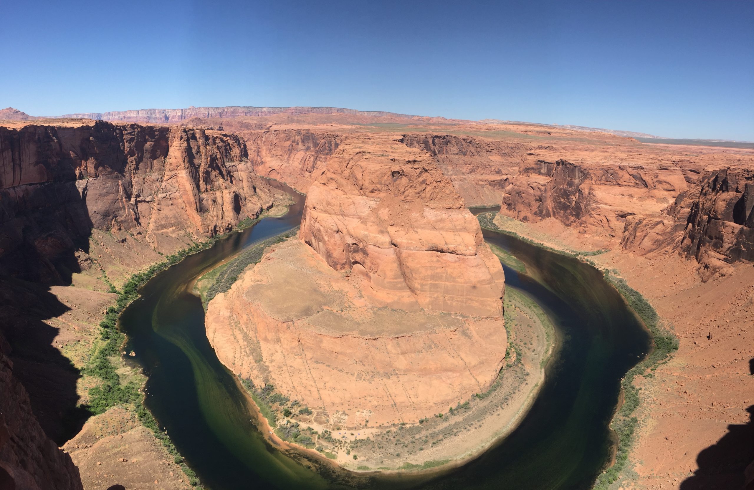 Horseshoe Bend at 12:00pm