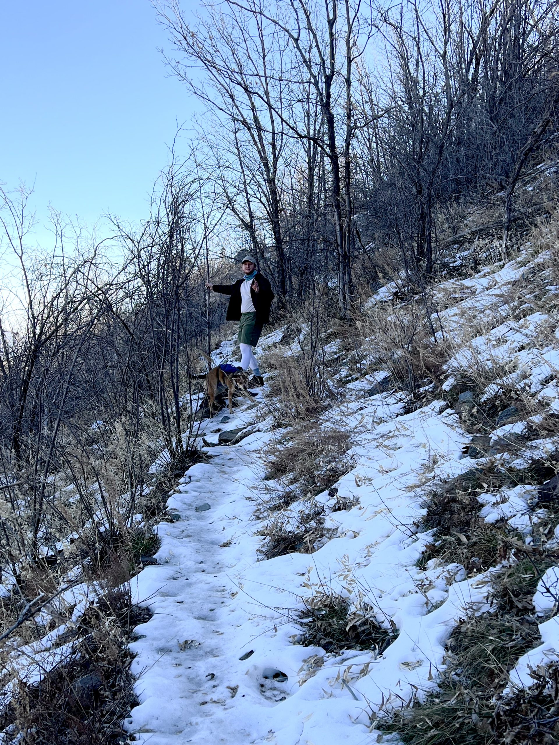 Trail with Snowcover