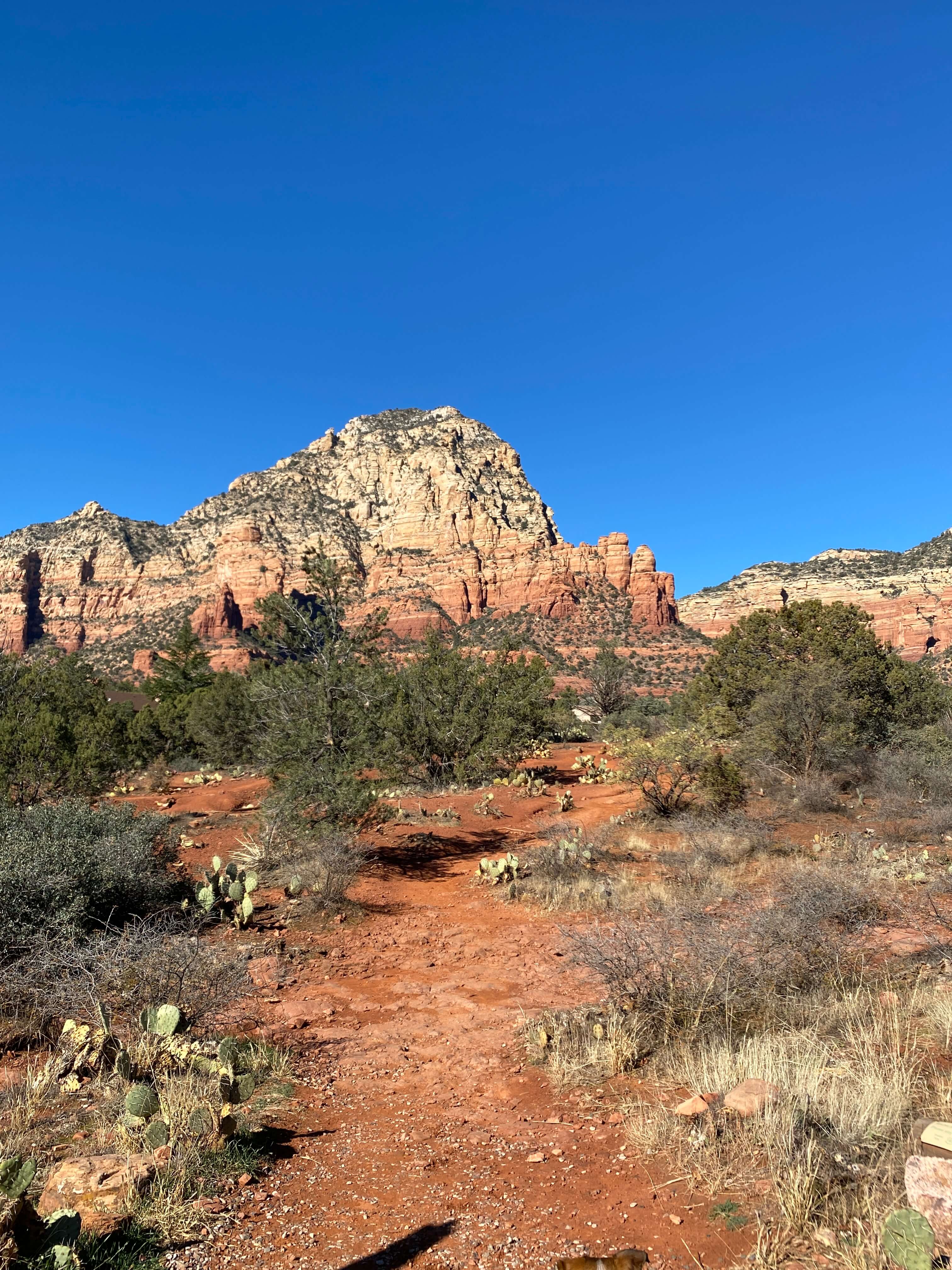 Trail in Red Rocks of Sedona