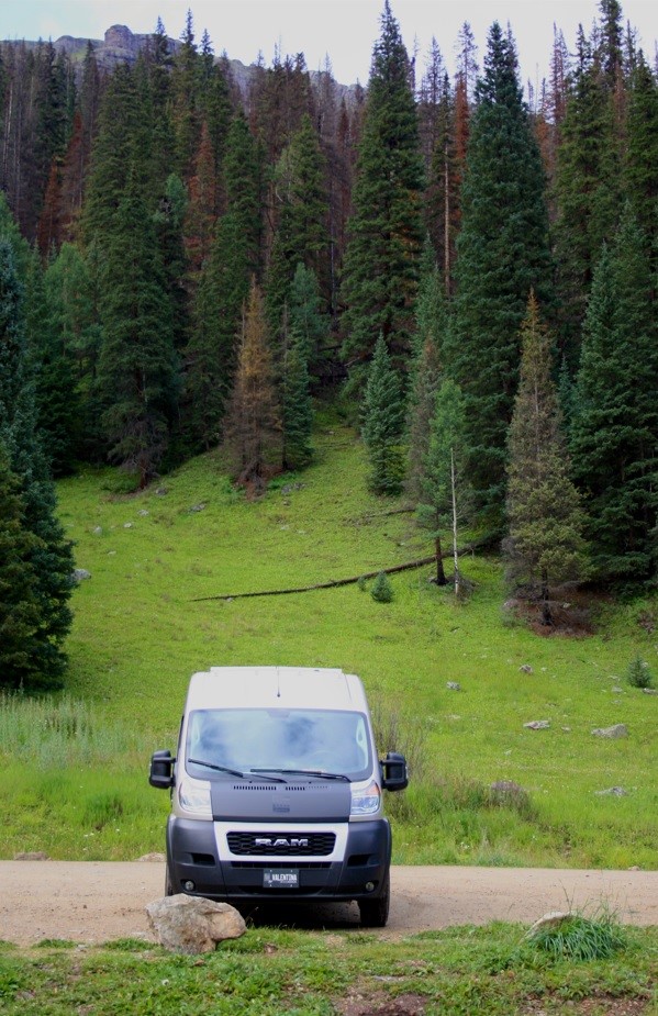 Parking for South Mineral Fork Creek Falls