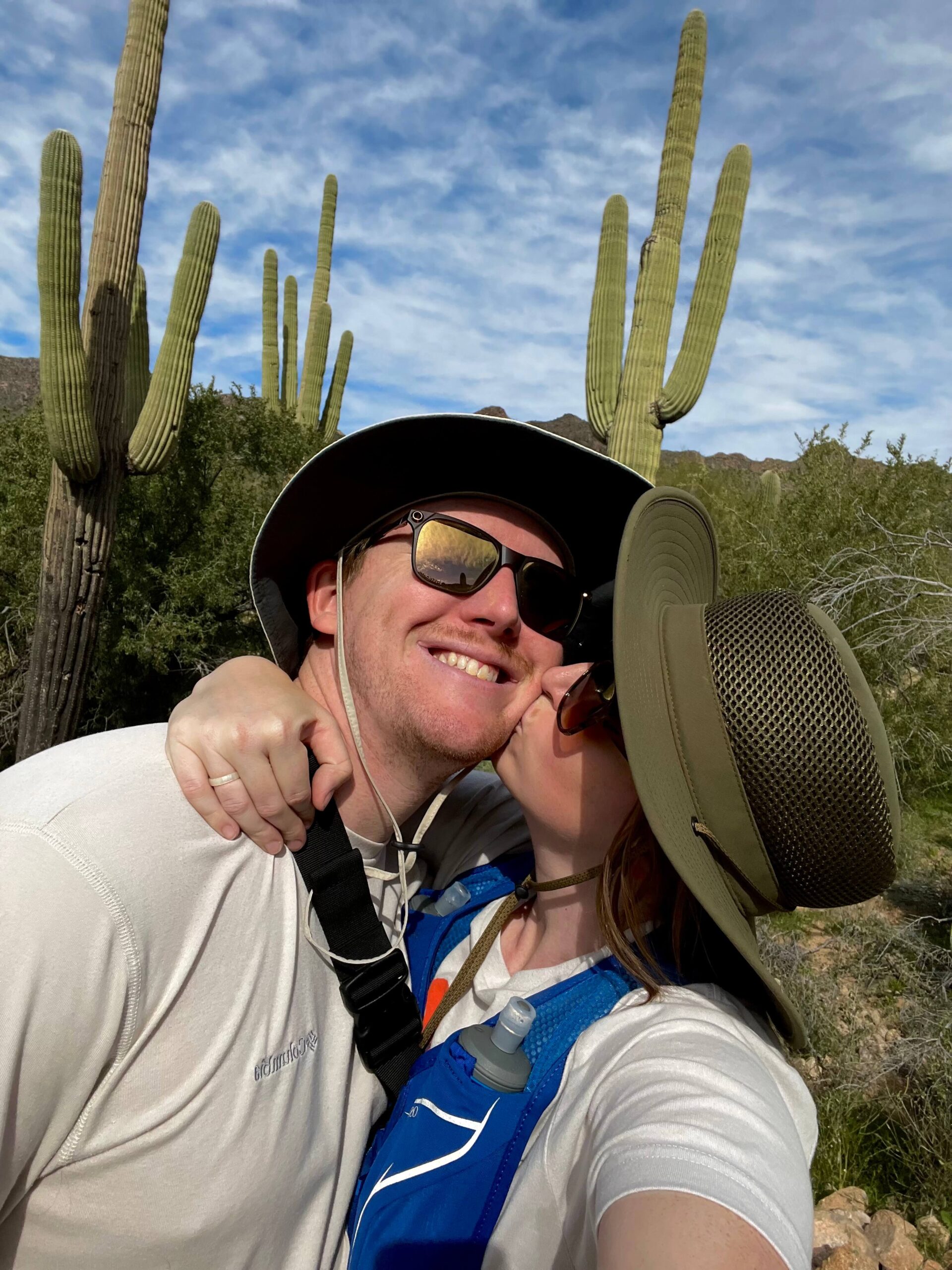 Hiking on Pass Mountain Trail