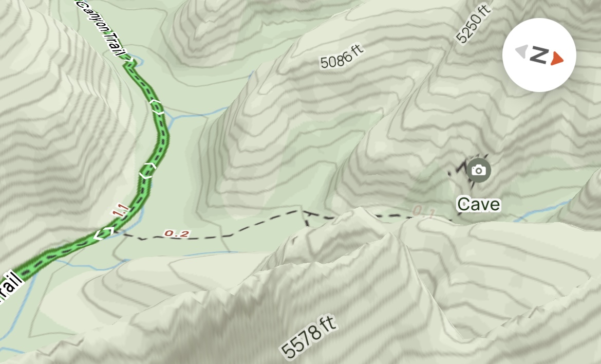 3D Trail Map