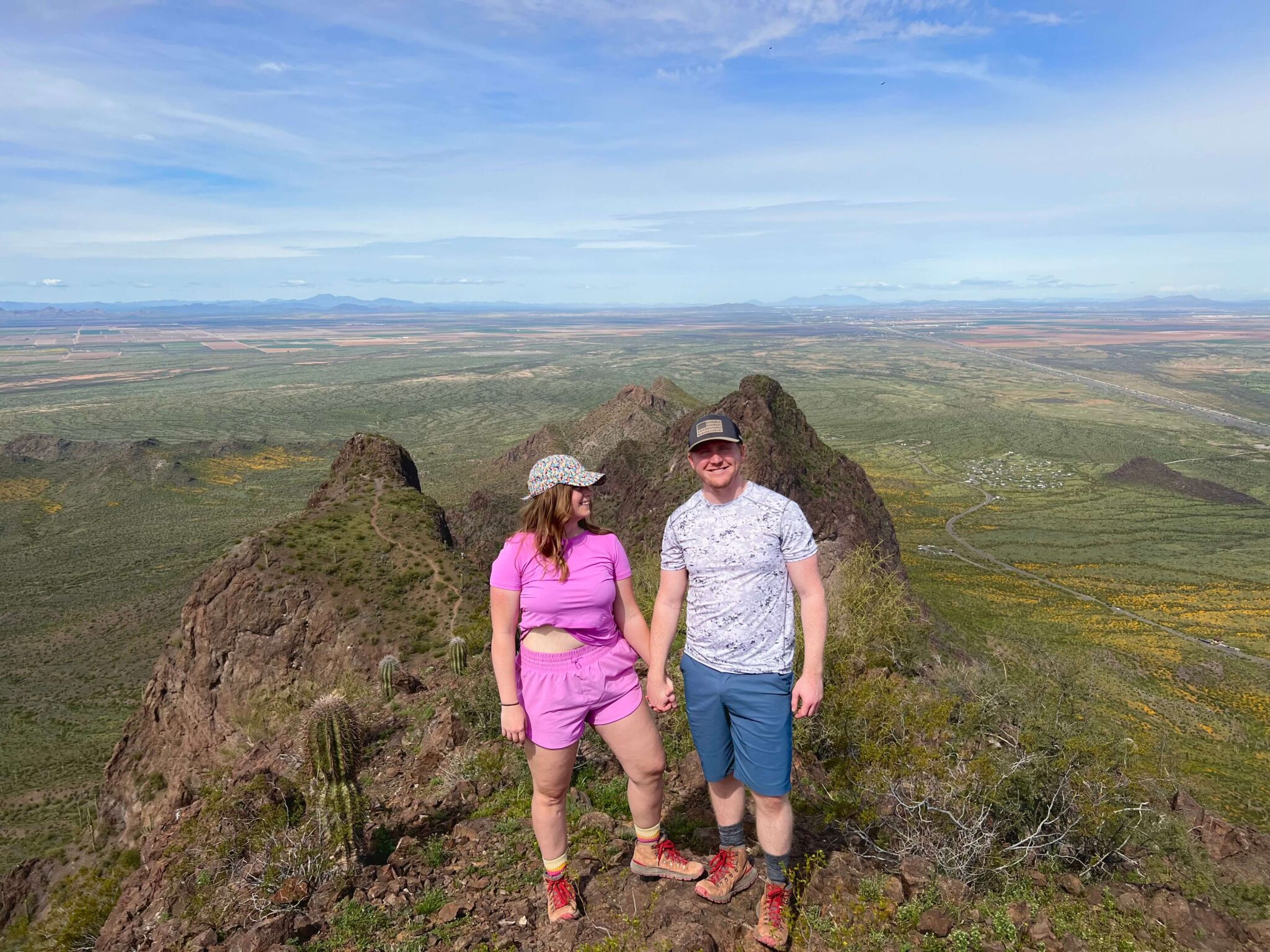 Hiking Picacho Peak in Arizona During Wildflower Season