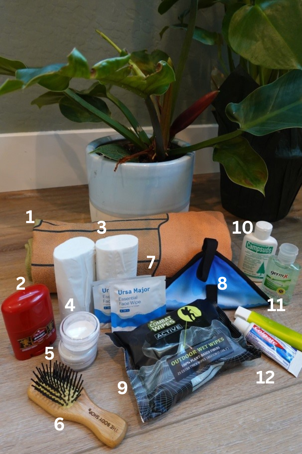 havsupai packing list- toiletries