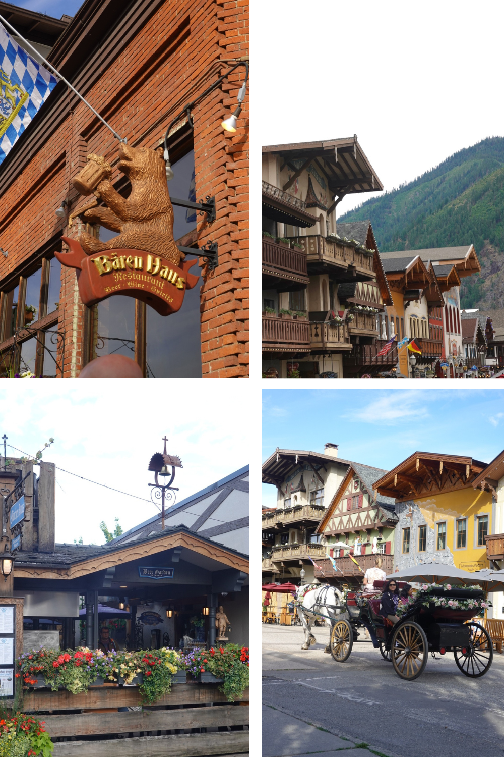 Multiple Photos of Leavenworth Restaurants