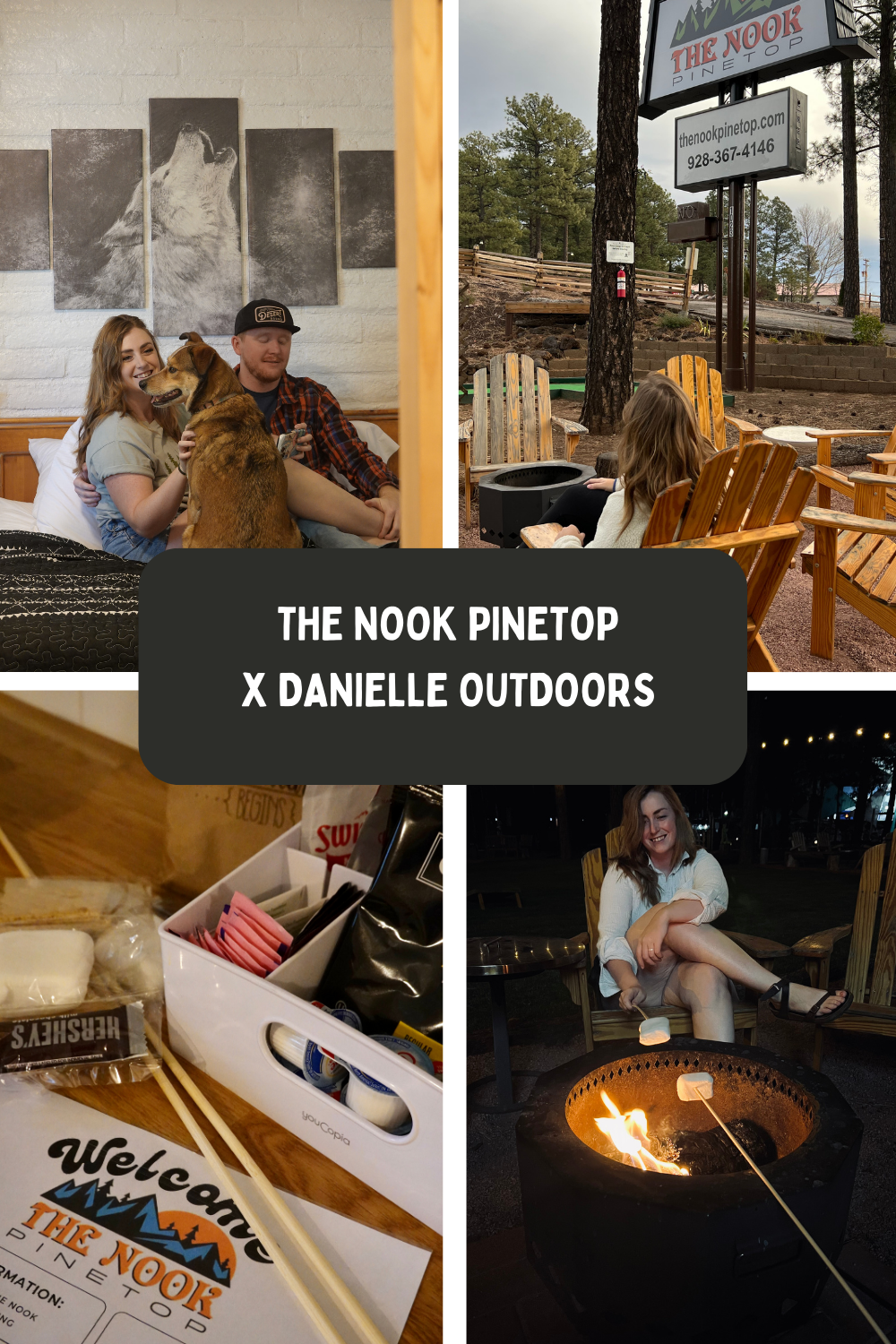 dainelle outdoors partnered with the nook pinetop