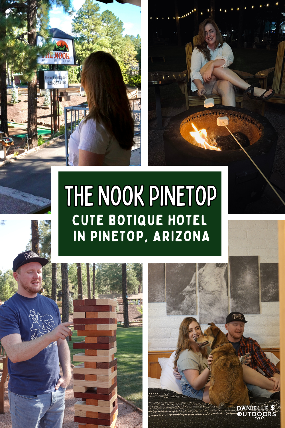 photos of the nook in pinetop