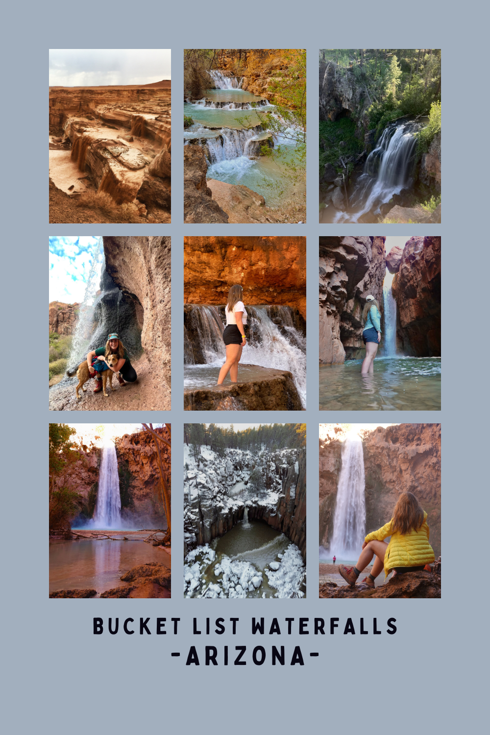 multiple waterfalls arizona