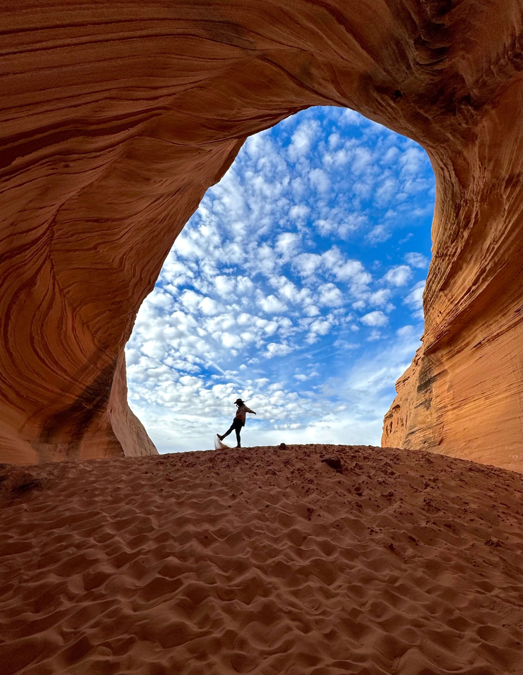 how to find this epic cave in page arizona