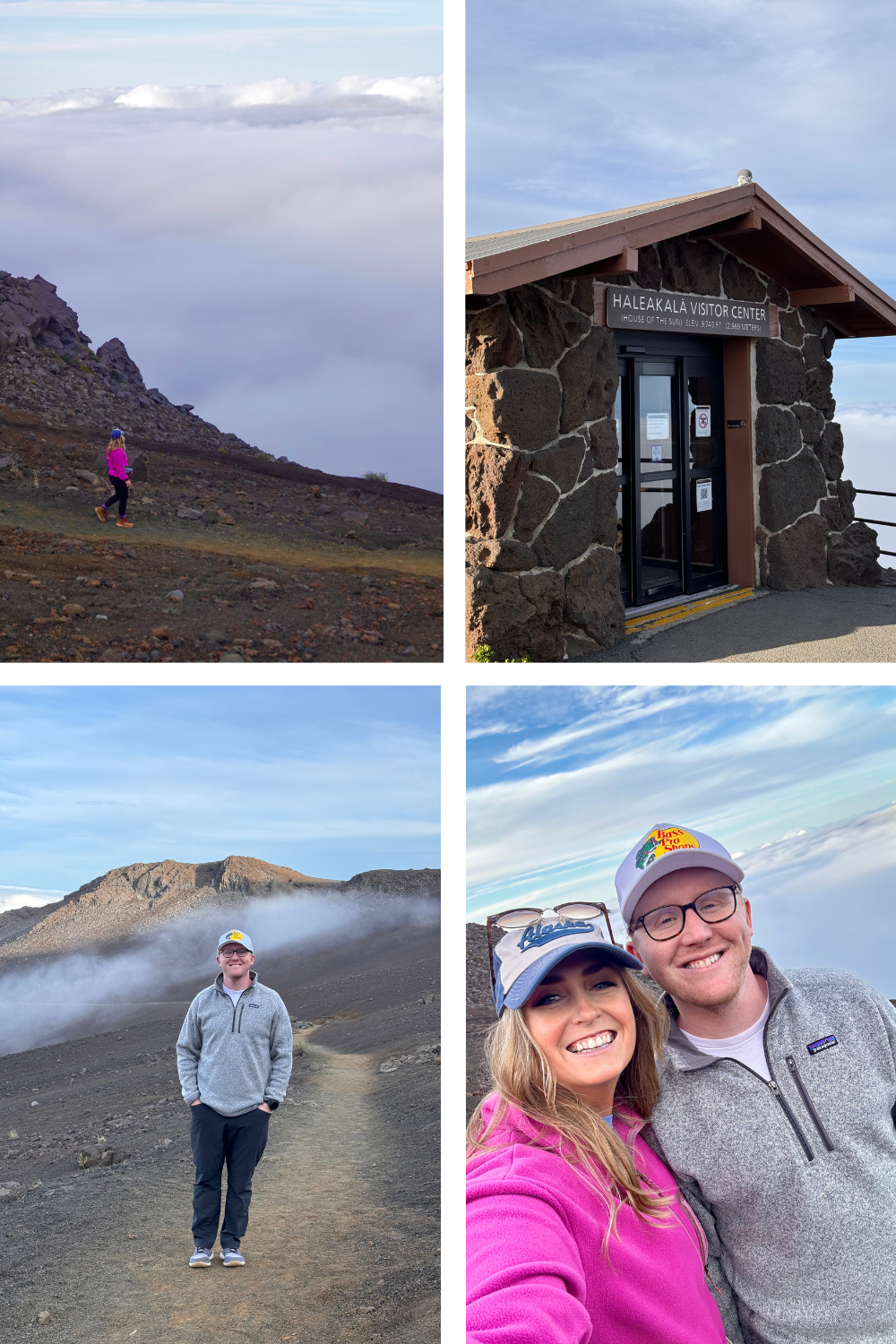 photos of haleakala summit for sunset