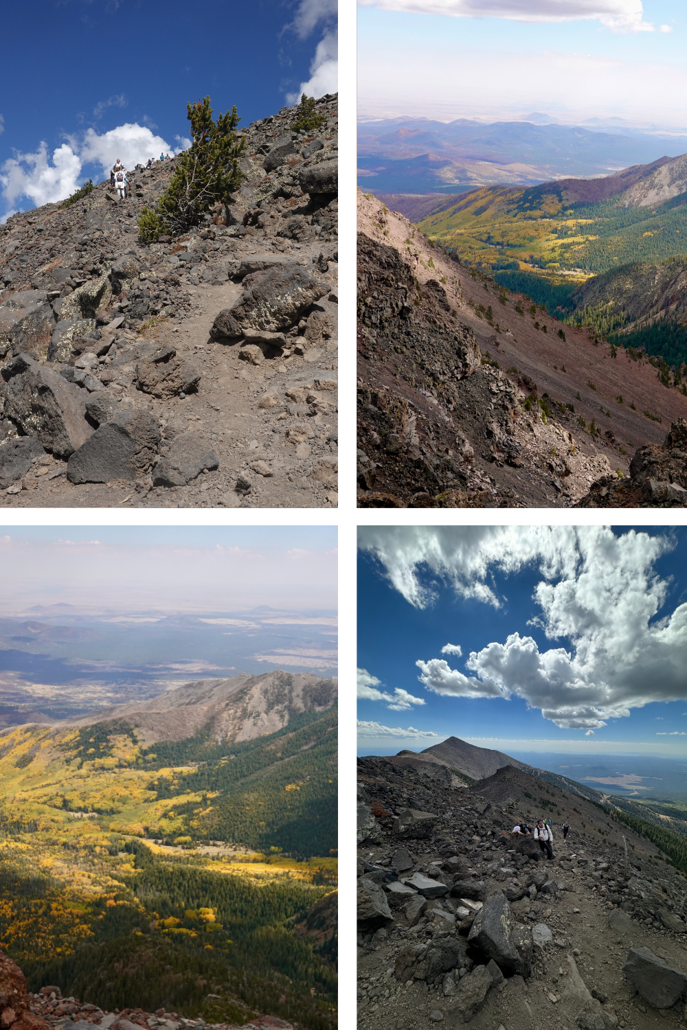 last bit of the humphreys peak hike