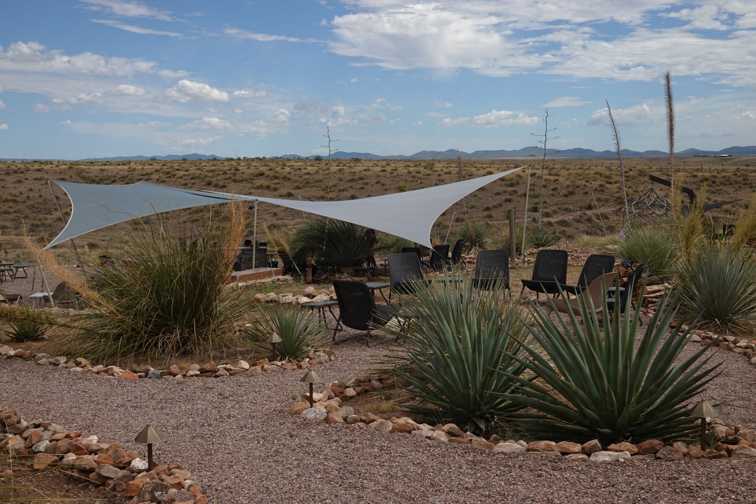 photo of an outdoor winery in southern arizona