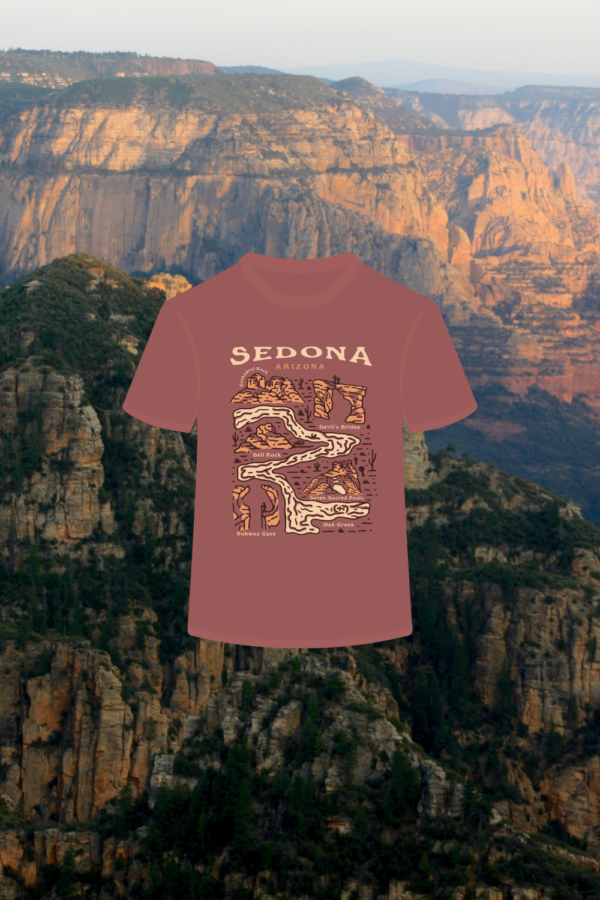 Sedona Landmark T-Shirt - Image 2