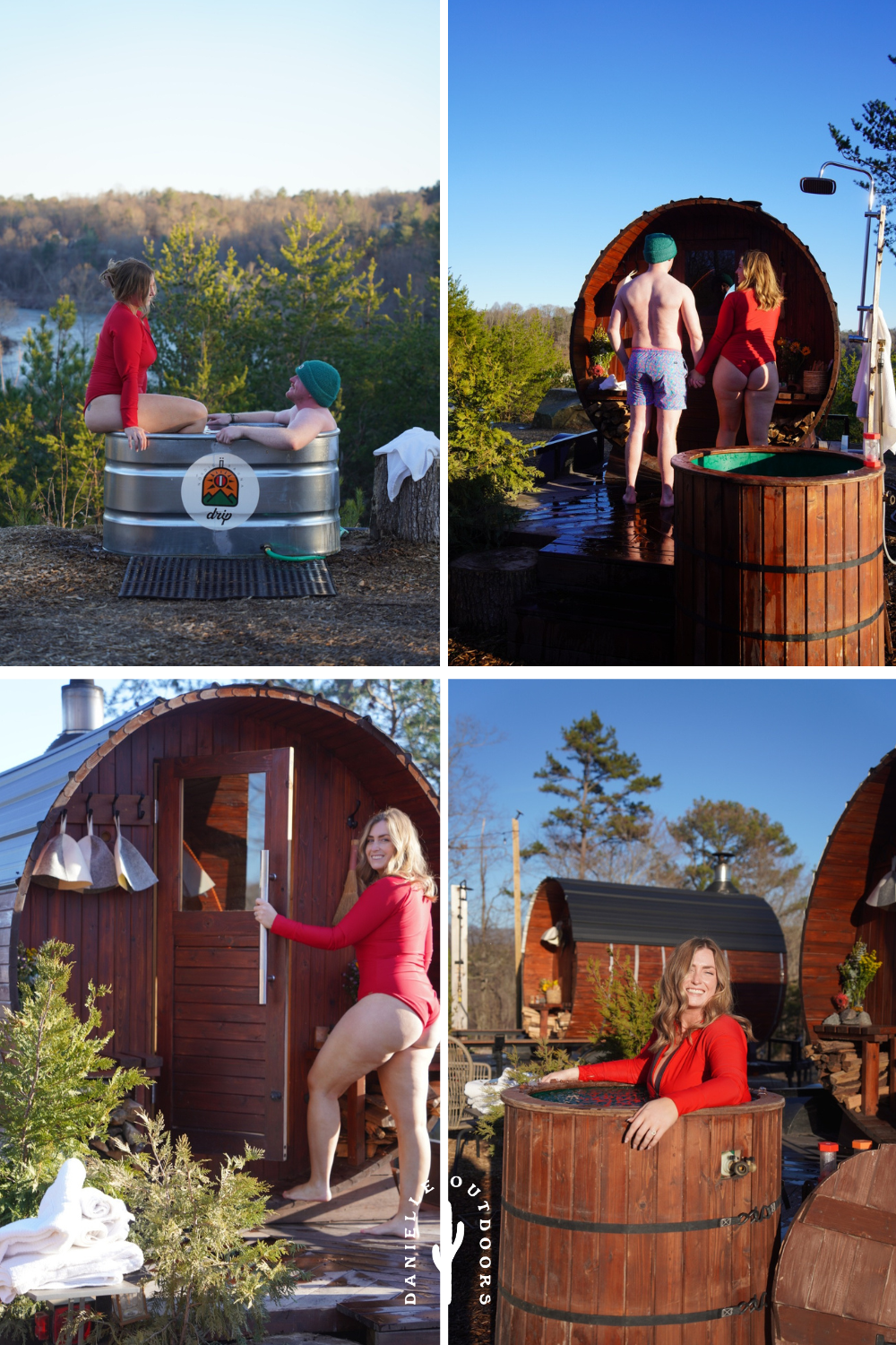 photos of the drip sauna in asheville nc