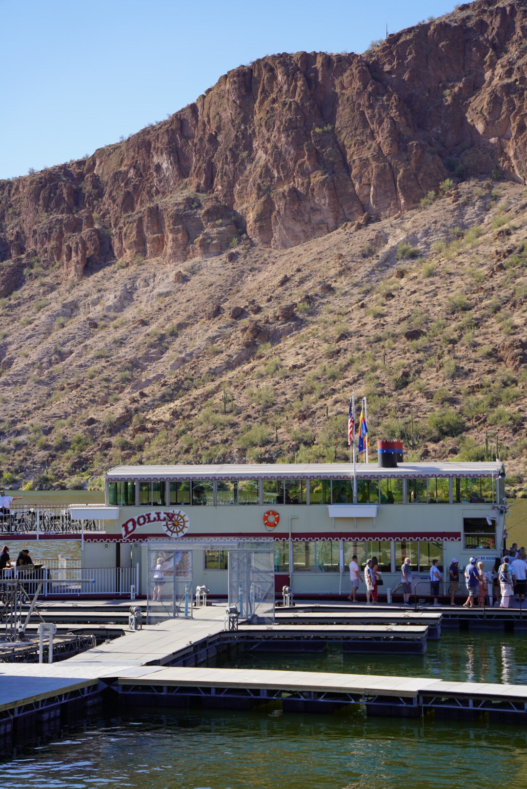 dolly steamboat dock boat named dolly steamboat in arizona