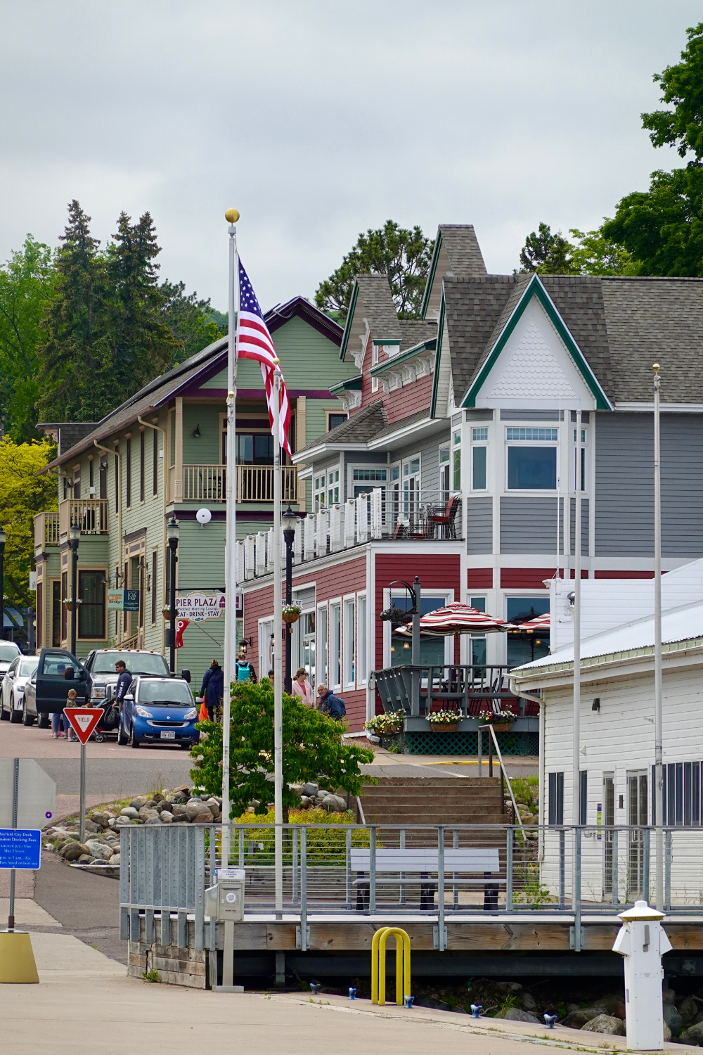 bayfield wisconsin downtown photo of a downtown area in wisconsin