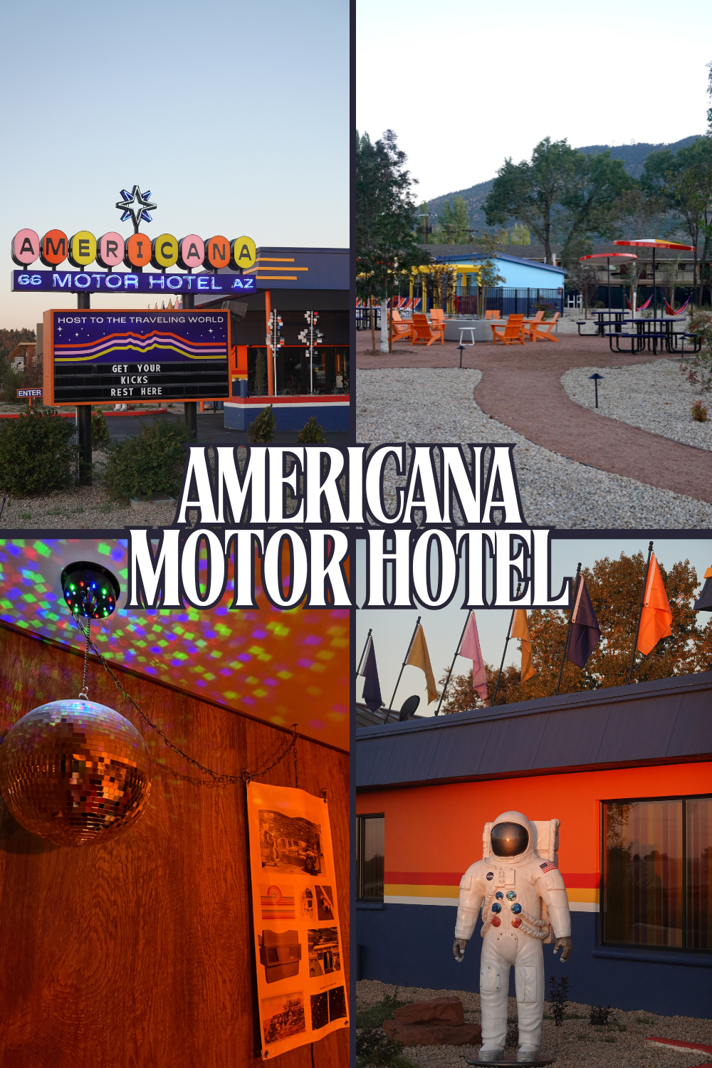 americana motor hotel photos of a retro hotel in flagstaff arizona