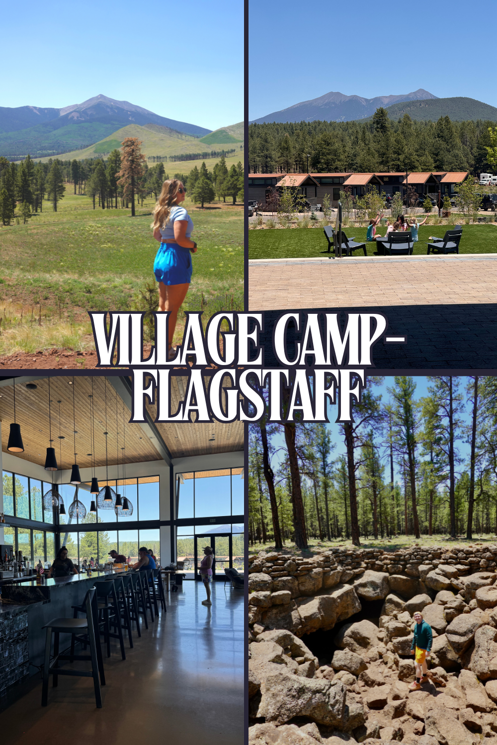 village camp flagstaff photos of a lodging in flagstaff in the forest