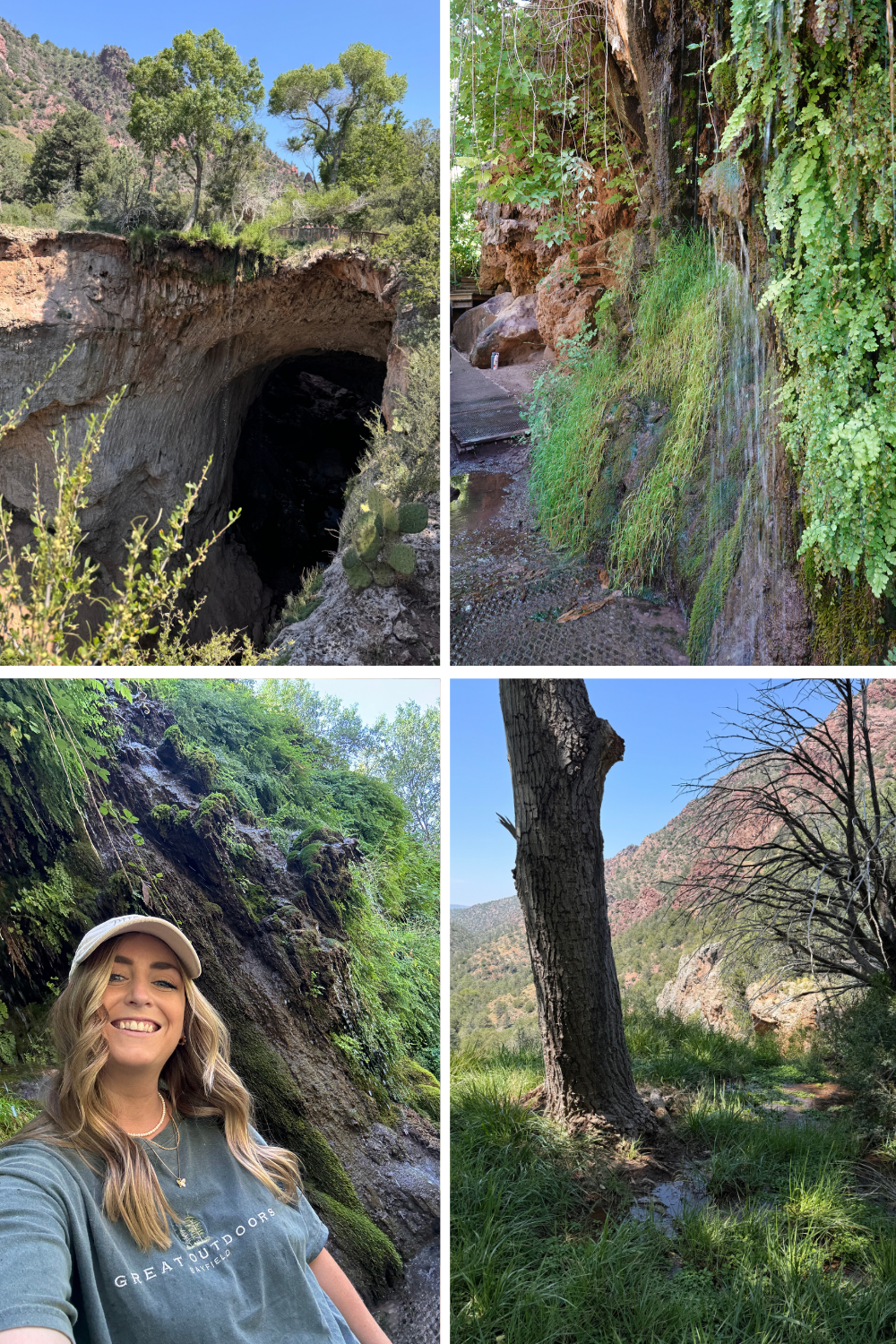 photos of tonto natural bridge in arizona