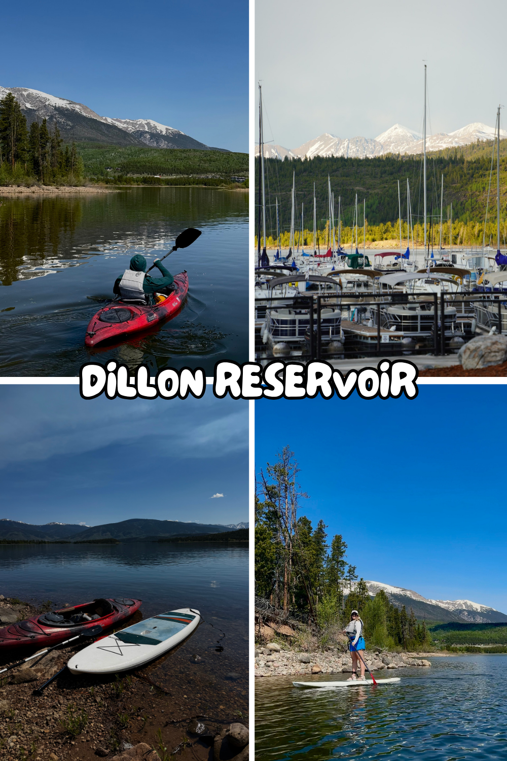 photos of dillon lake near breckenridge