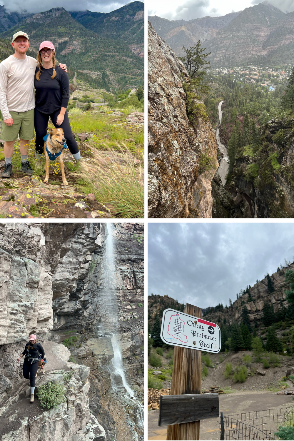 photos of ouray perimeter trail