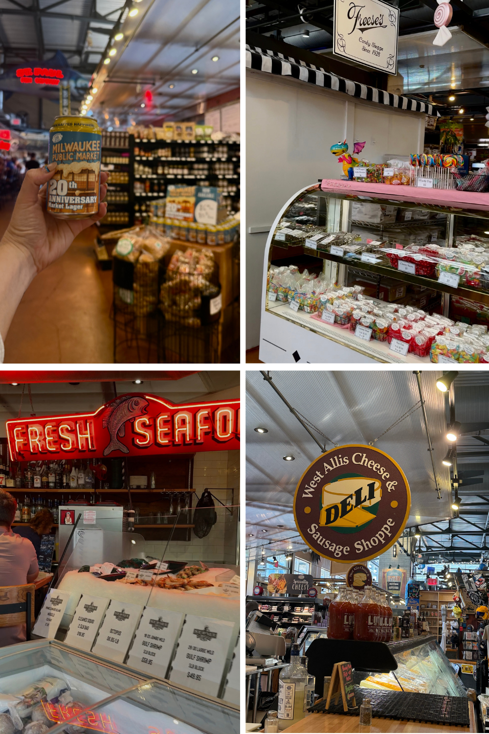 photos of vendors inside milwaukee public market