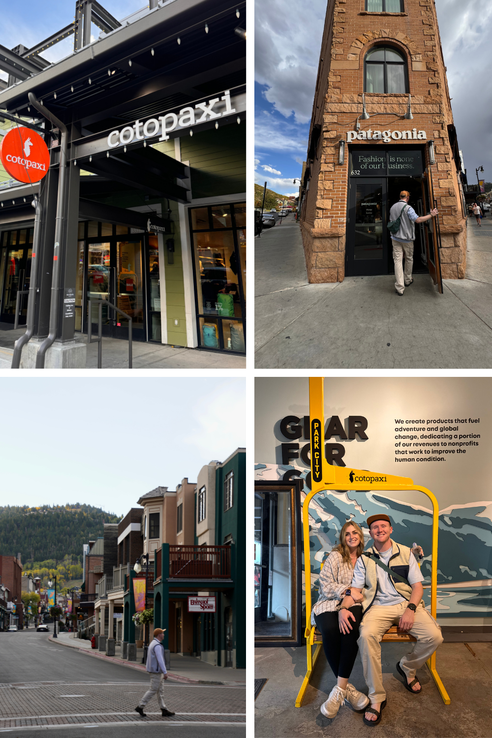photos of shops in park city