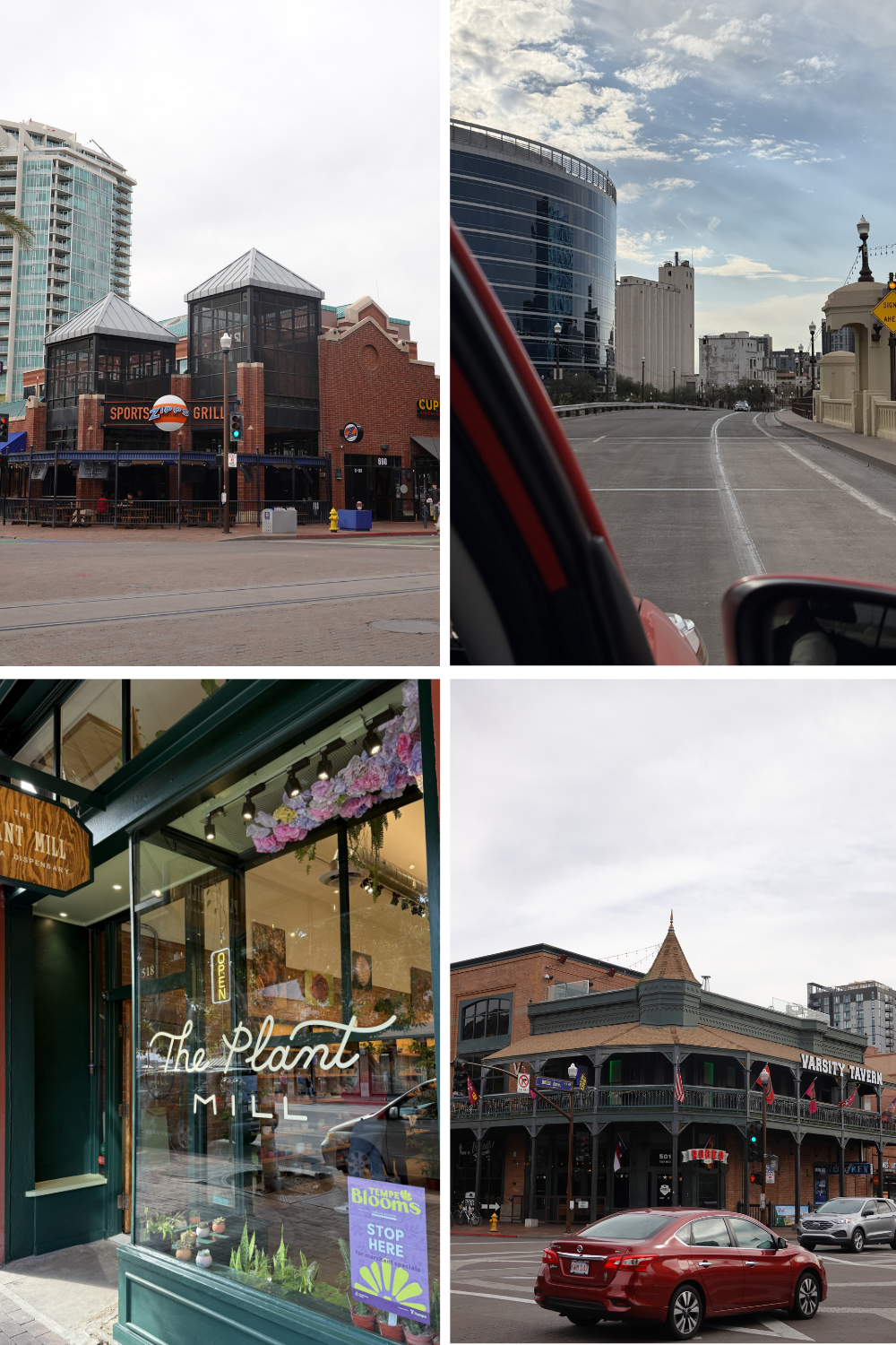 photos of mill avenue in tempe