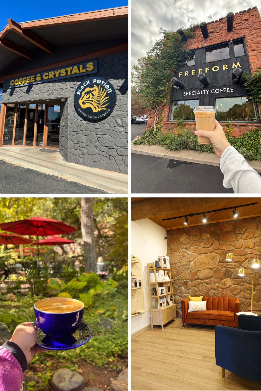 things to do in sedona: visit local coffee shops