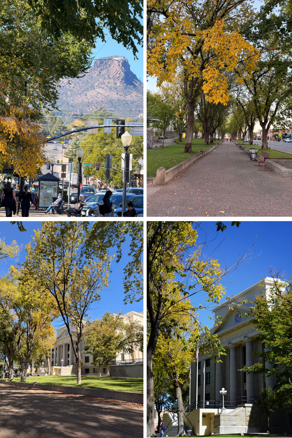 photos of courthouse square in prescott arizona
