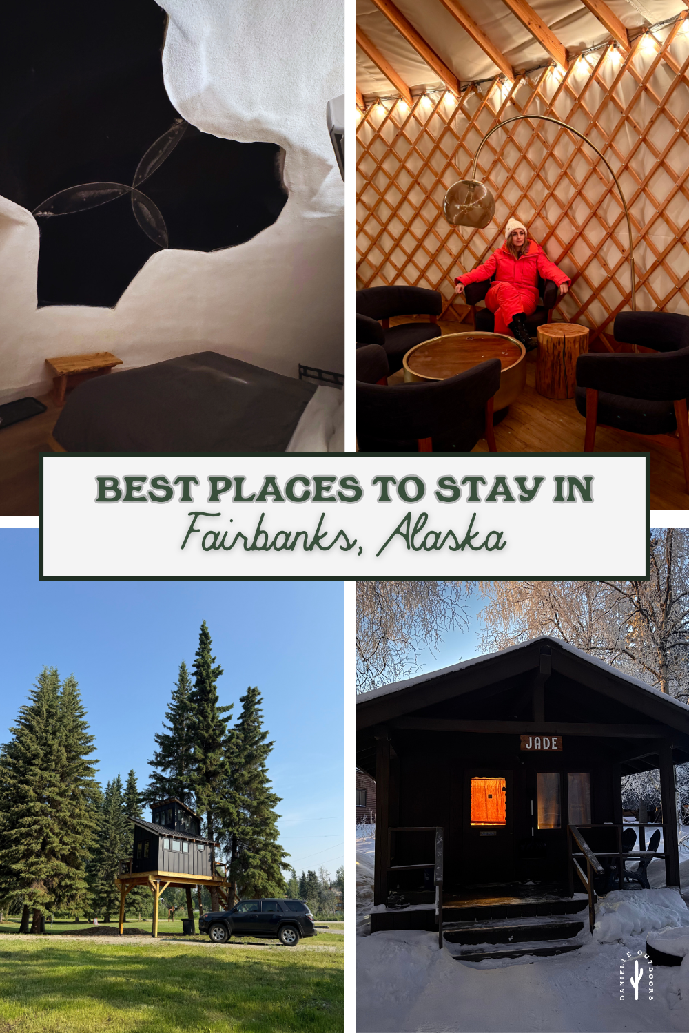 photo of a pinterest pin reading where to stay in sedona, arizona