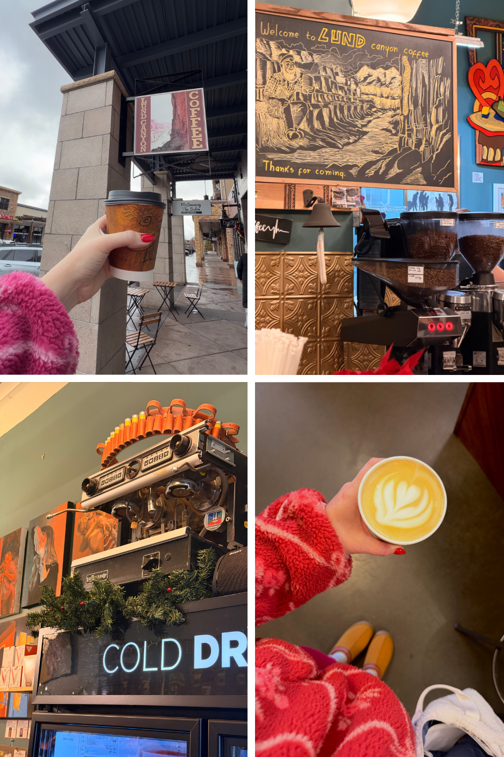 photos of lund canyon coffee in flagstaff