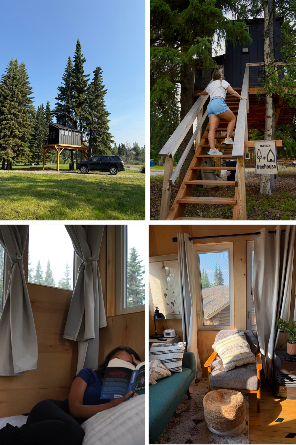 treehouse photos in fairbanks alaska