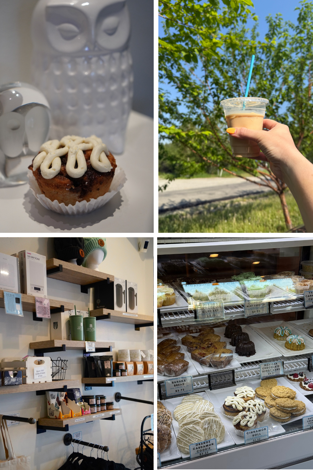 photos of a coffee shop in fairbanks