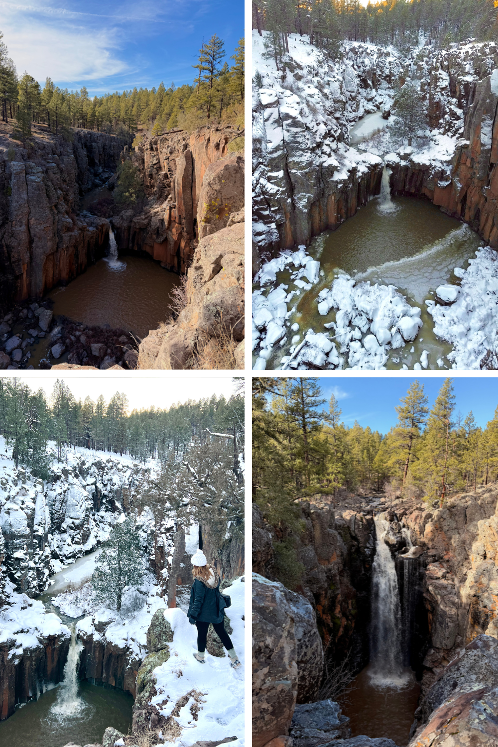 photos of sycamore falls near williams arizona