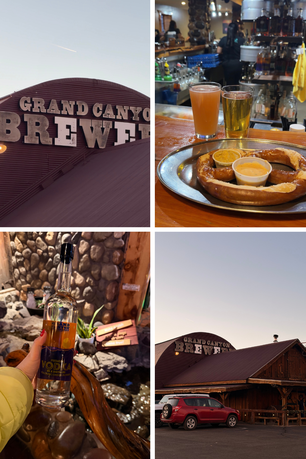 photos of grand canyon distillery and brewery in williams