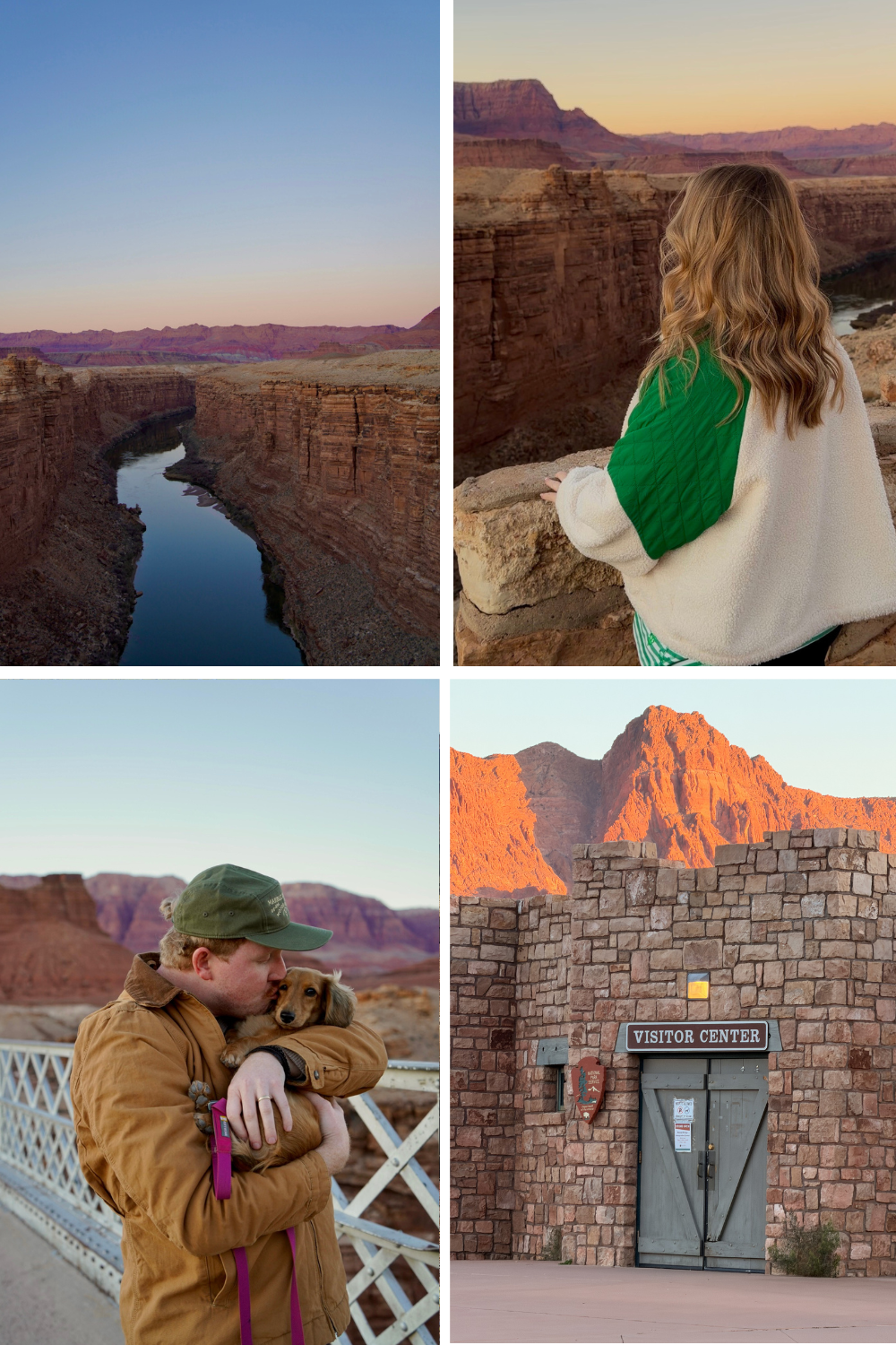 photos of navajo bridge in marble canyon