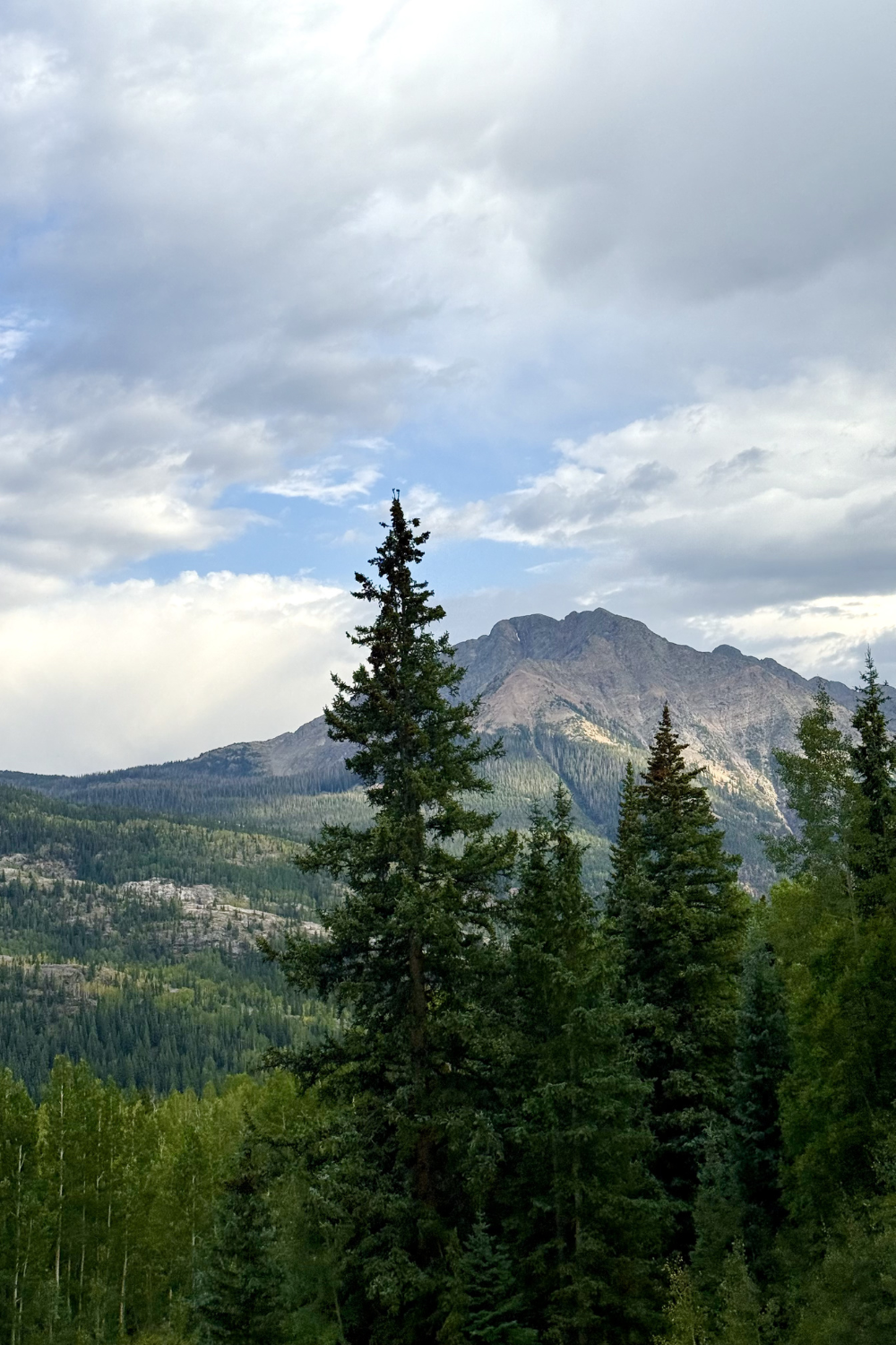 photo of the million dollar highway in colorado