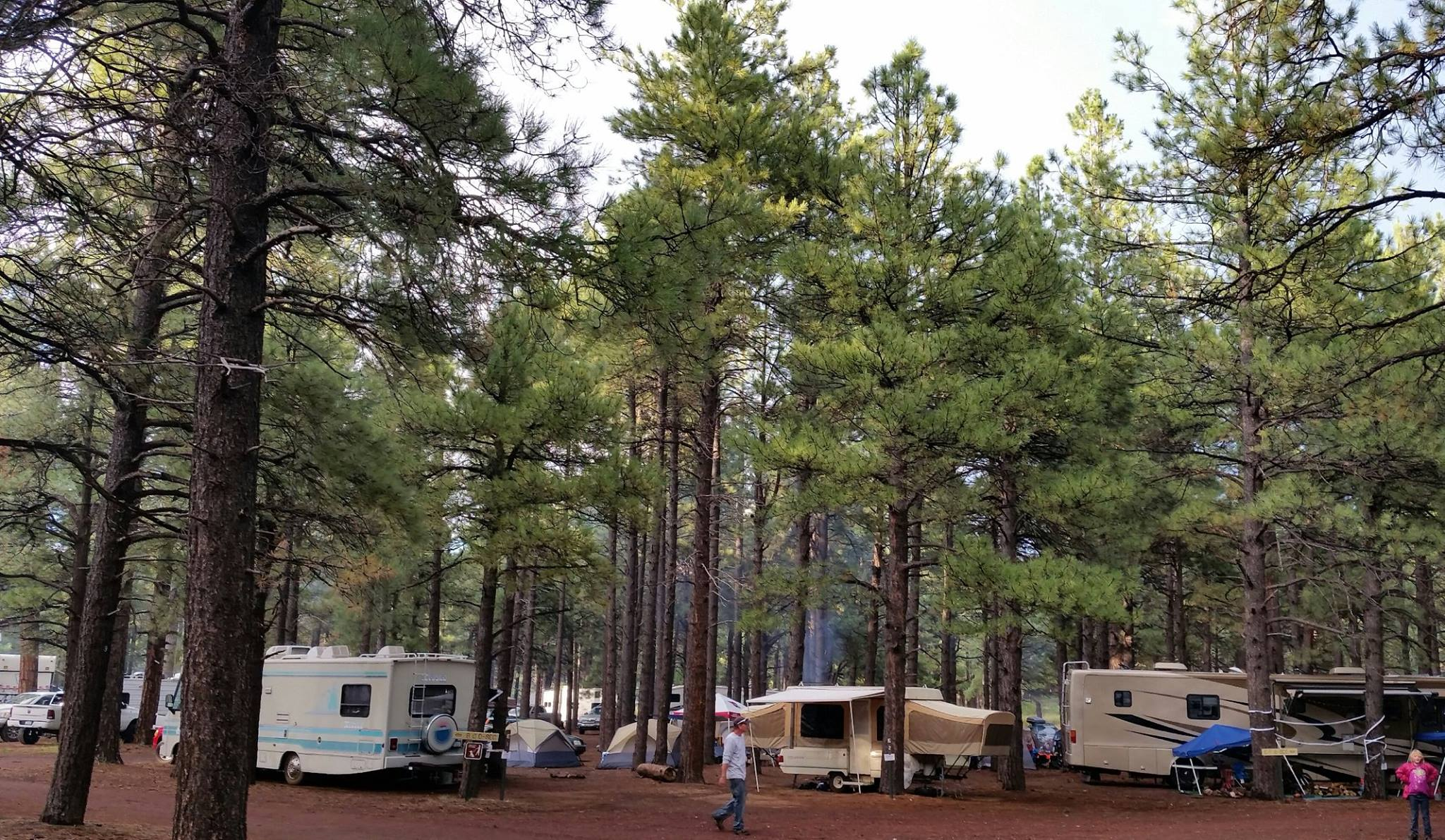 photo of a flagstaff campground