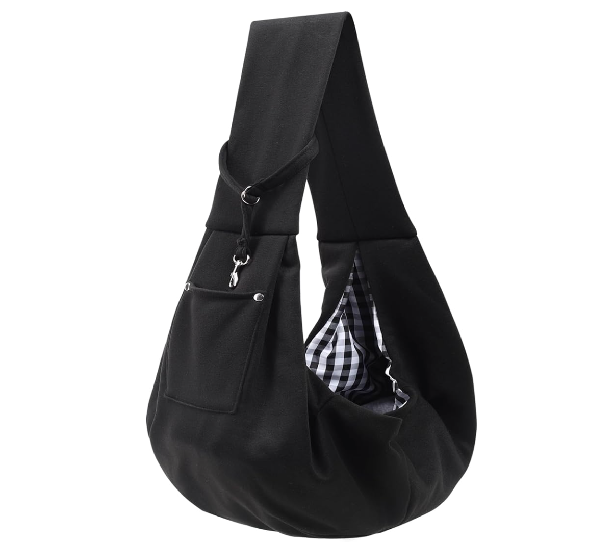 photo of a dog sling carrier