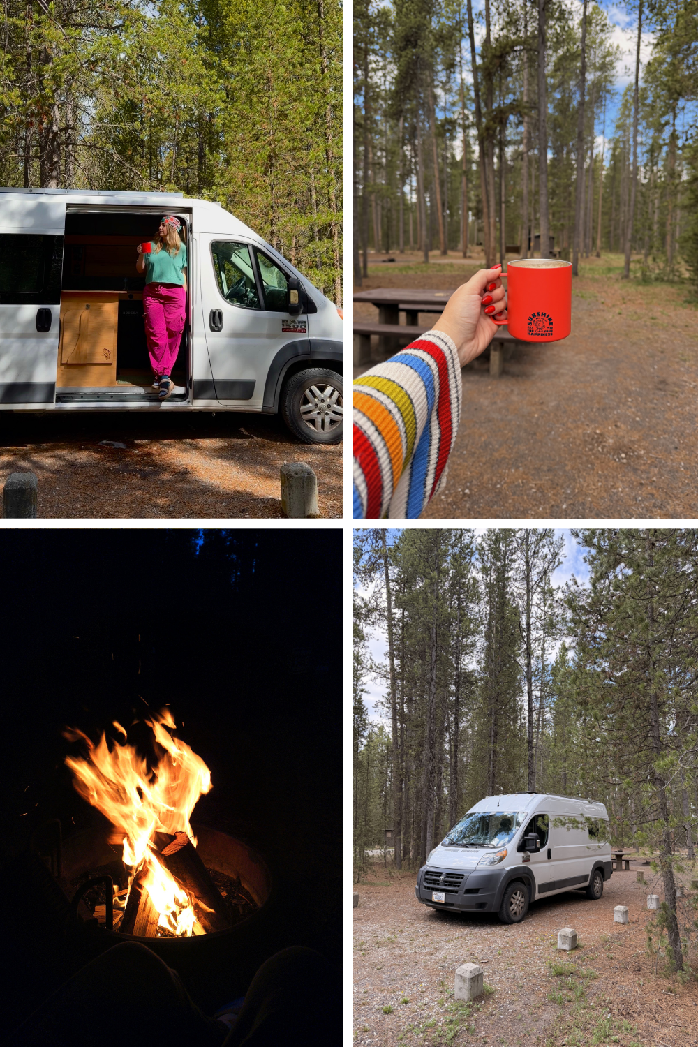photos of rainbow point campground near west yellowstone