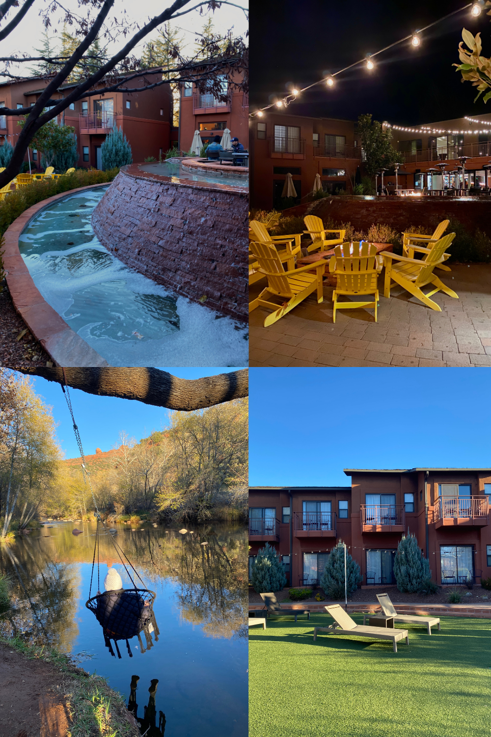 collage of photos of amara resort